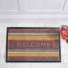 Yellow Weaves Waterproof Anti Slip Welcome Floor Mats 40x60 cms - LXINDIA.COM