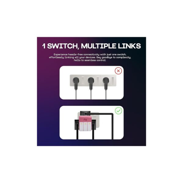 rts 3 in 1 Universal Travel Adapter Multi Plug1 - LXINDIA.COM