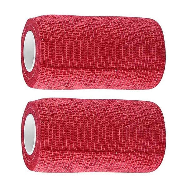 A TAPE Cohesive Crepe Bandage Red Elastic Self Adhesive - LXINDIA.COM