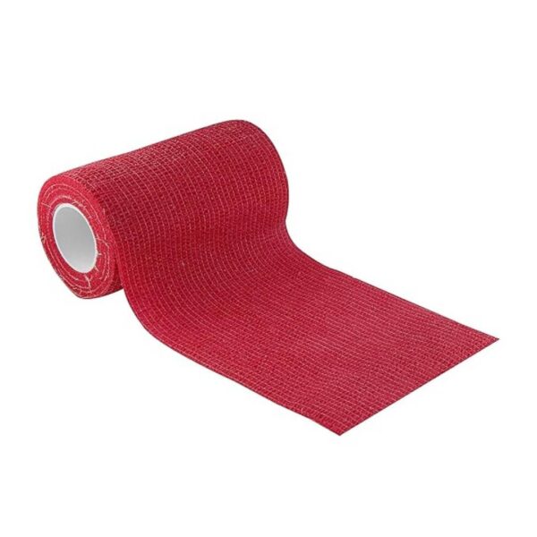 A TAPE Cohesive Crepe Bandage Red Elastic Self Adhesive 2 - LXINDIA.COM