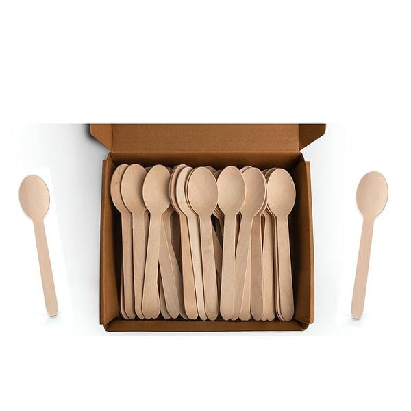 ABPP Wooden Spoon Disposable - LXINDIA.COM