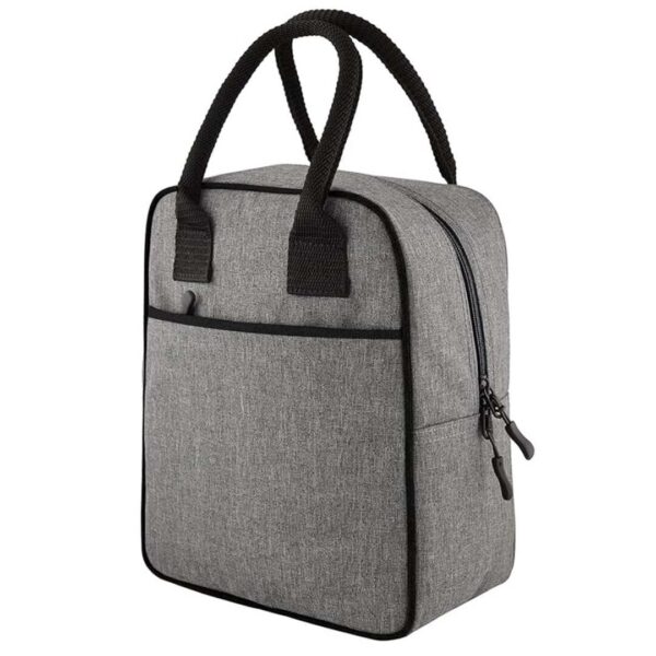 AERYS Insulated Lunch Bags Grey Nylon - LXINDIA.COM