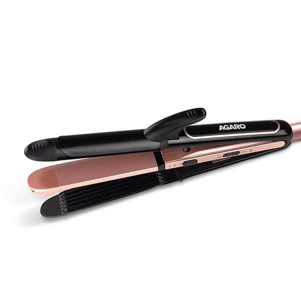 AGARO 3in1 Hair Styler Straightner Crimper Curler For Women - LXINDIA.COM