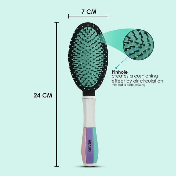 AGARO Classic Cushion Hair Brush2 - LXINDIA.COM