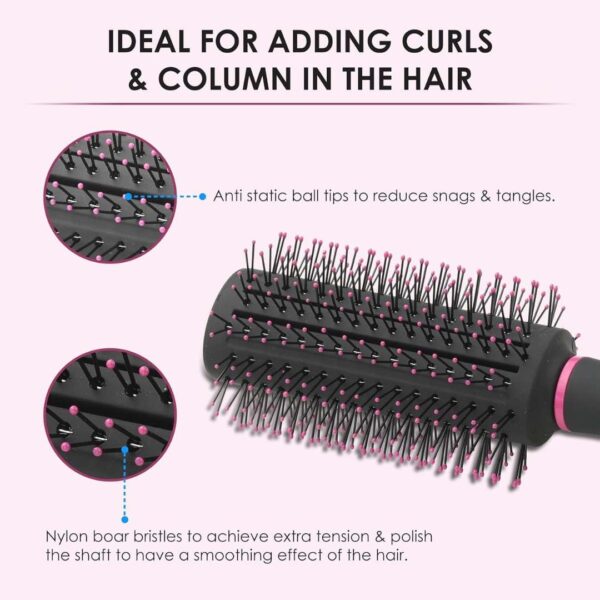 AGARO Delight Round Hair Brush1 - LXINDIA.COM