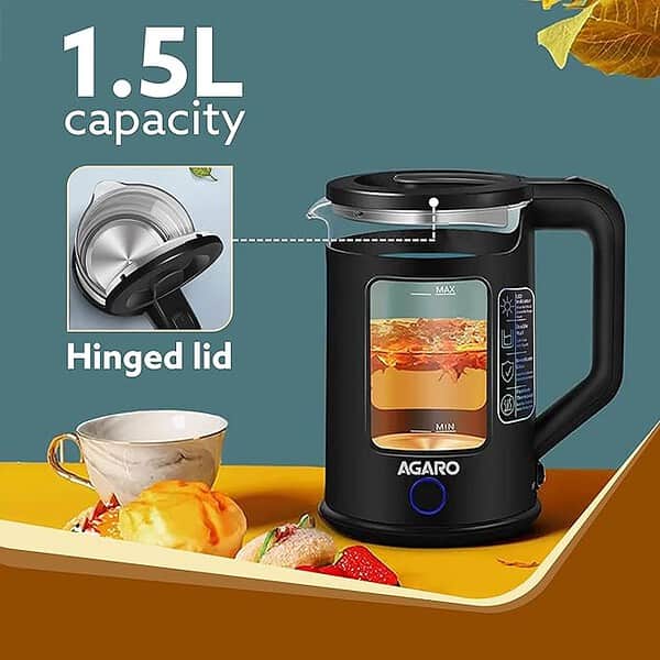 AGARO Galaxy Electric Kettle with Keep Warm Function 1 - LXINDIA.COM