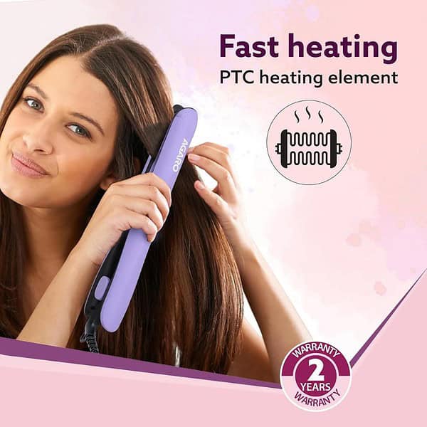 AGARO Hair Straightener Blue HS19172 - LXINDIA.COM