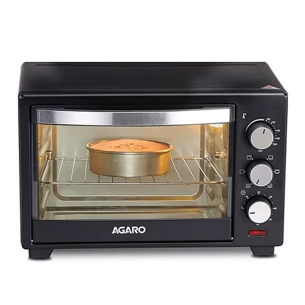 AGARO Marvel 25L Oven Toaster Griller 1600 Watts Black - LXINDIA.COM