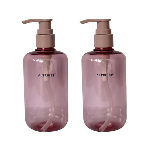 ALTRUIST Small Cylinder Shampoo Dispenser Burgundy Pack of 2 - LXINDIA.COM