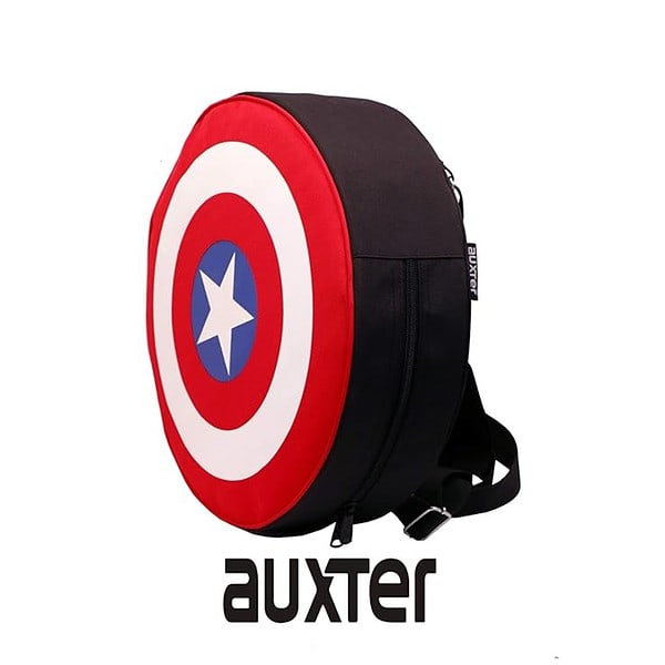 AUXTER Red Polyester Avenger Captain America Shield Bag 1 - LXINDIA.COM