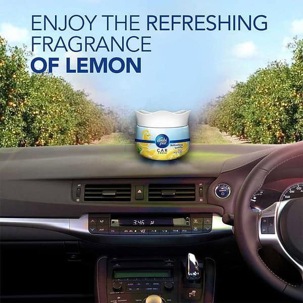 Ambi Pur Car Freshener Gel Refreshing Lemon 75 g2 1 - LXINDIA.COM