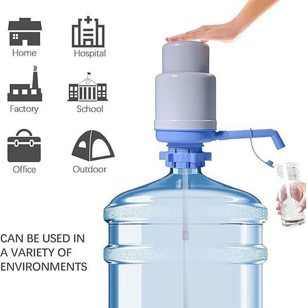 AquaGo Manual Hand Press Water Dispenser Pump for 20 Litre Bottles and Cans3 - LXINDIA.COM