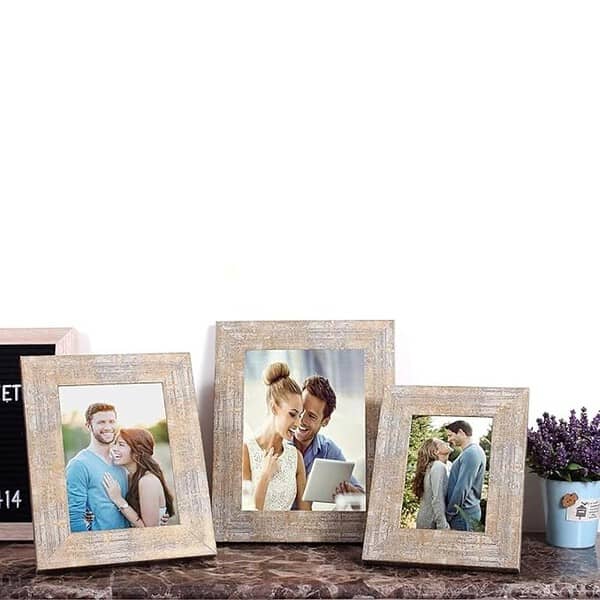 Art Street Desginer Table photo frame set of 3 Gold - LXINDIA.COM