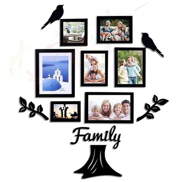 Art Street Family Tree Photo Frame set of 7 - LXINDIA.COM