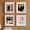 Art Street Set of 4 Individual Beige Wall Photo Frames 8x10 inches Beige - LXINDIA.COM