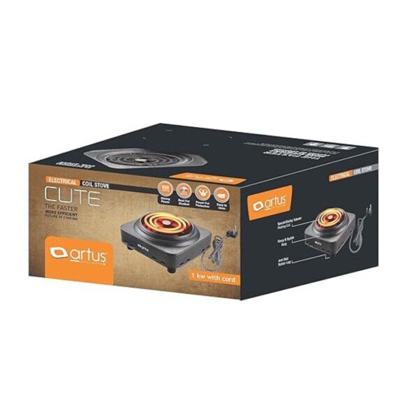 Artus 1000 Watt Portable Coil Electric Stove Cooktop2 - LXINDIA.COM