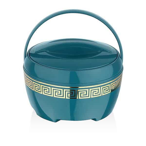 Asian Marco Inner Steel Casserole 1800 ml Blue - LXINDIA.COM