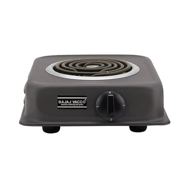 BAJAJ VACCO Radiant Electric Coil HOT Plate 1250 Watt PC Black1 - LXINDIA.COM