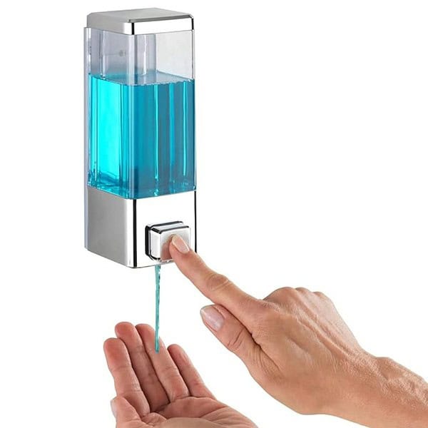 BATH GURU ABS Plastic Wall Mounted Shampoo Dispenser1 - LXINDIA.COM