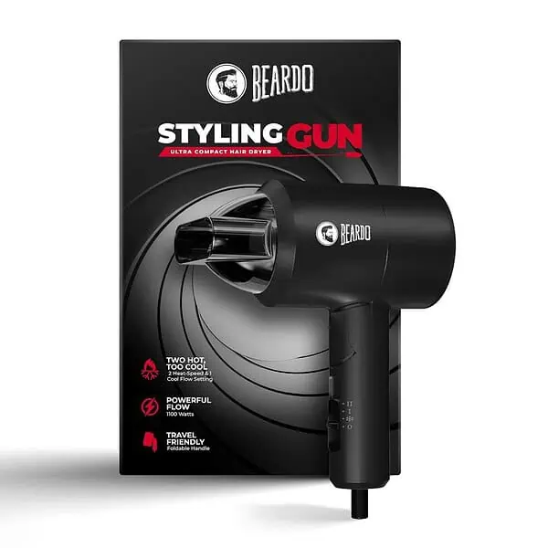 BEARDO Styling Gun Ultra Compact Hair Dryer 1100 Watts - LXINDIA.COM