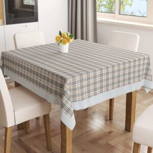 BIANCA Vinyl PVC Dining Table Cover Easy to Clean Table Cloth - LXINDIA.COM