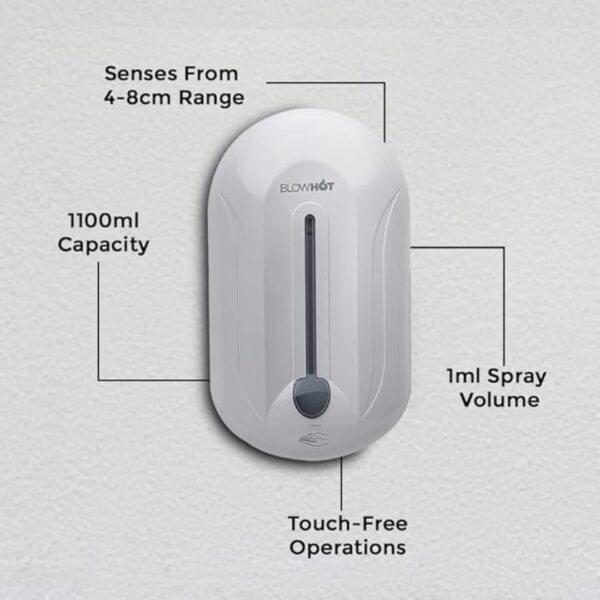 BLOWHOT 1.1 Litre Automatic Hand Sanitizer2 - LXINDIA.COM