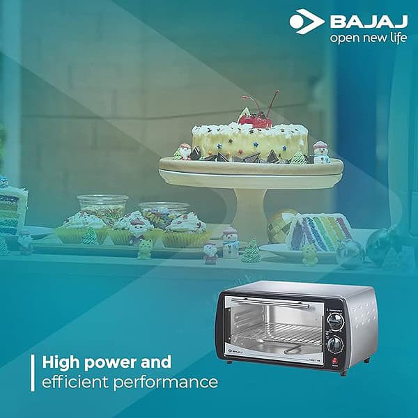 Bajaj 1000Tss Oven Toaster Grill 10 liter 800 Watts 2 - LXINDIA.COM