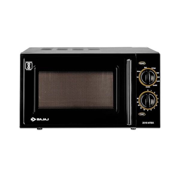 Bajaj MTBX 2016 20L Grill Microwave Oven Black - LXINDIA.COM