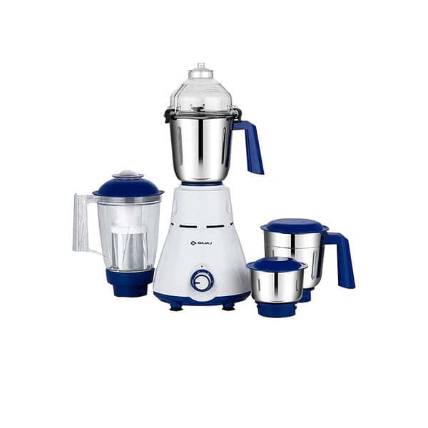 Bajaj Rex Mixer Grinder 4 Jars 750W White - LXINDIA.COM