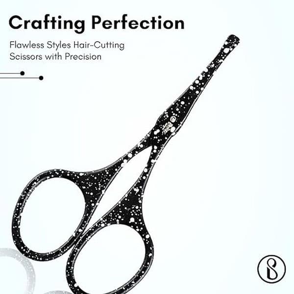 Beaute Secrets Moustache Scissors Black1 - LXINDIA.COM