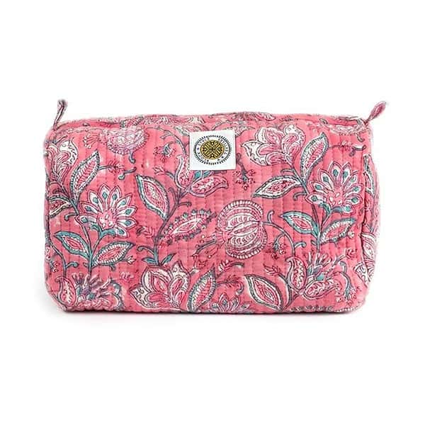 Block N Styles Travel Hanging Toiletry Bag Pouch Dopp Kit Pink - LXINDIA.COM