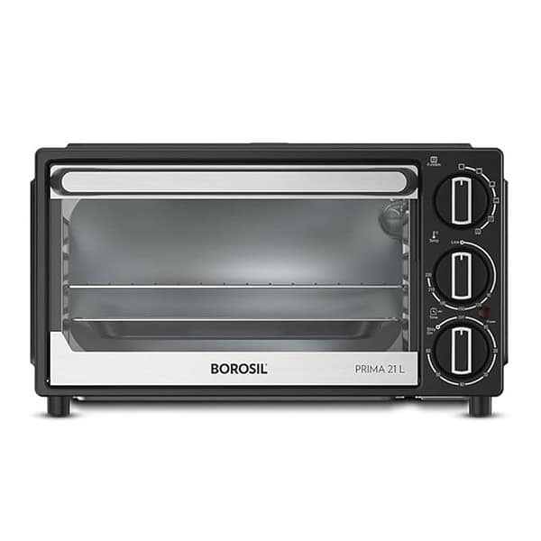 Borosil Prima 21 liter Oven Toaster Grill Black 1300 Watts 1 - LXINDIA.COM