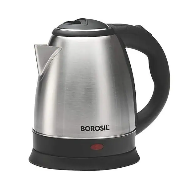 Borosil Rio 1.5 L Stainless Steel Electric Kettle - LXINDIA.COM