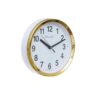 CHRONIKLE Elegant Round Plastic Case White Dial Clock - LXINDIA.COM