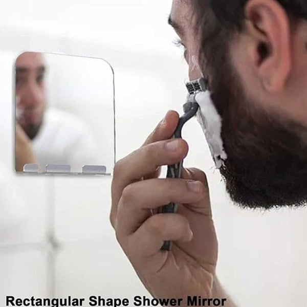 CLUB BOLLYWOOD Portable Shower Mirror Fogless Shaving Shave Mirror1 - LXINDIA.COM