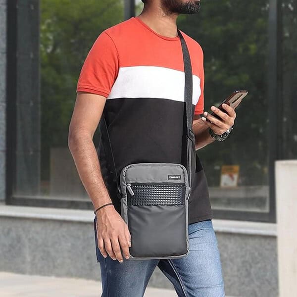 CRALOFT Polyester 11.5 inch Side Bag For Men Sling Bag 3 - LXINDIA.COM