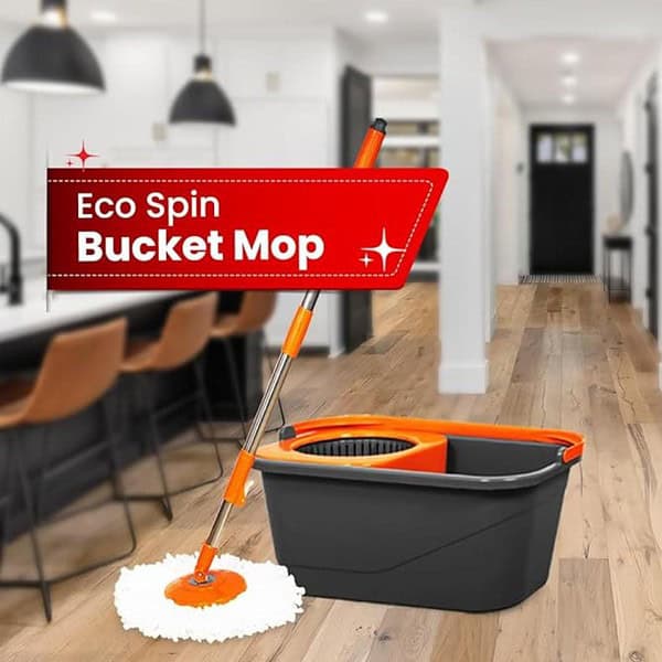 Chakaachak ECO Spin Bucket MOP with 4 Wheels1 - LXINDIA.COM