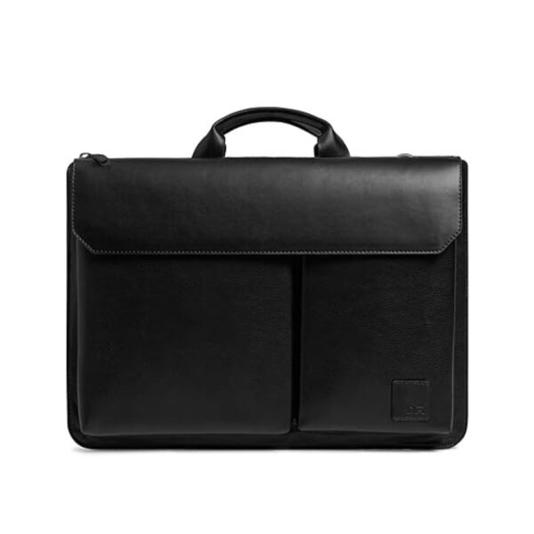 DailyObjects Leather Urban Tech Briefcase Bag Laptop Messenger Bag - LXINDIA.COM