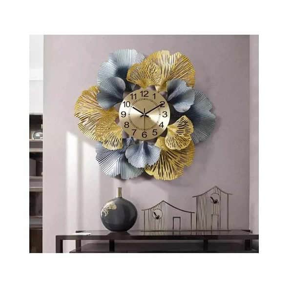 Decoration Gallery Stylish Metal Wall Clock c - LXINDIA.COM