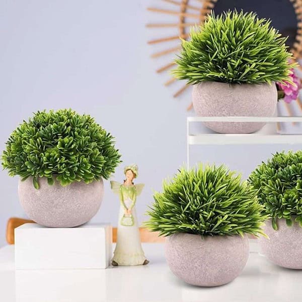 Dekorly 4 Packs Artificial Potted Plants1 - LXINDIA.COM