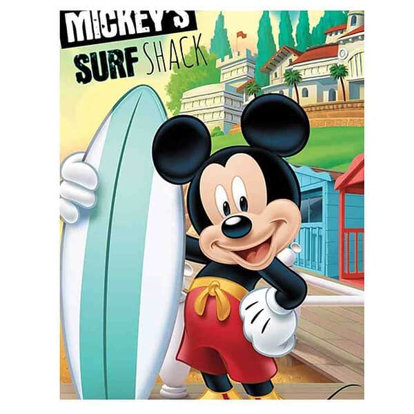 Disney Mickey Mouse Cotton Double Bedsheet B - LXINDIA.COM