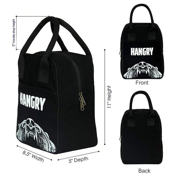 Eco Right Insulated Lunch Bags Black 1 - LXINDIA.COM