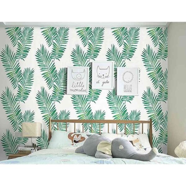 Elton DIY Wallpaper Self Adhesive Nature Green And Pastel Combination Elegant1 - LXINDIA.COM