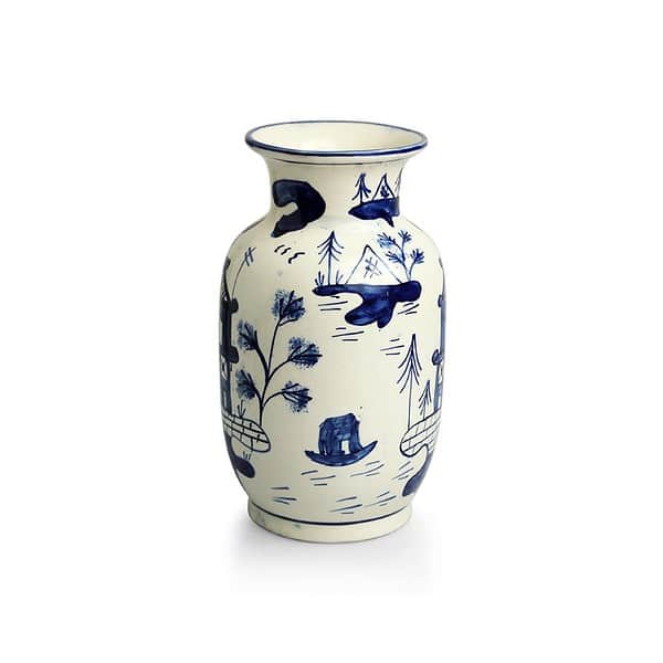 ExclusiveLane Japanese Hut Decorative Ceramic Vases 9.6 Inches1 - LXINDIA.COM