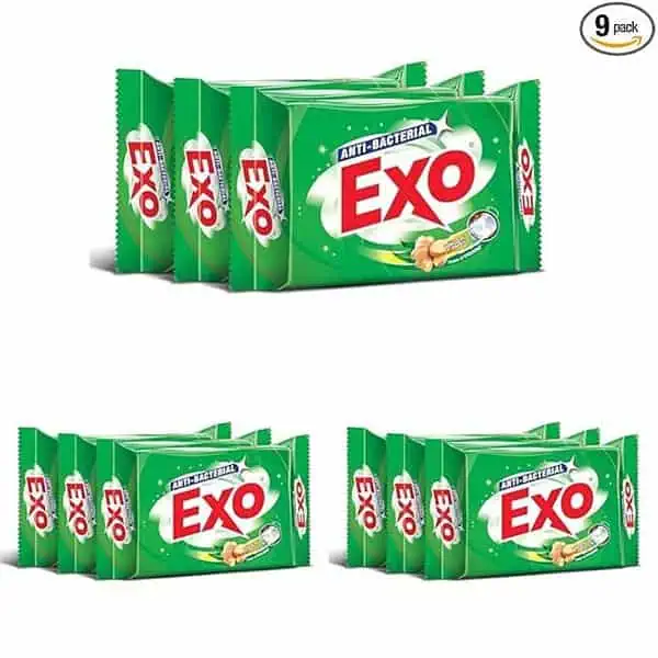 Exo Dishwash Bar 200g Pack of 9 - LXINDIA.COM