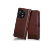 FLIPPED Vegan Leather Flip Cover for OnePlus 11R 5G BROWN - LXINDIA.COM