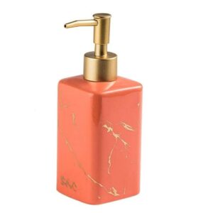 FabSeasons Soap Dispenser with Pump Peach - LXINDIA.COM