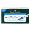 Faber Castell Whiteboard Broad Point Tip Marker Pack of 10 Blue - LXINDIA.COM