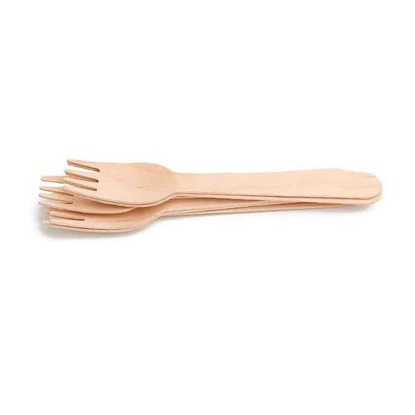 Fancyara Disposable Wooden Spoons and Forks A - LXINDIA.COM