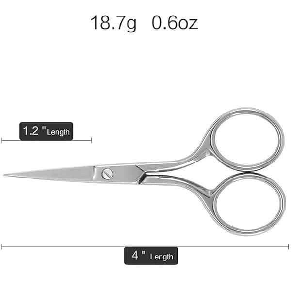 Foreign Holics Facial Hair Small Grooming Scissors For Men and Women3 - LXINDIA.COM